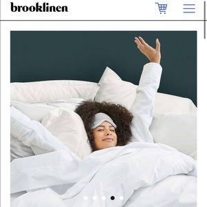 Brooklinen Luxe Sheet+Pillowcases. Brand new!!!